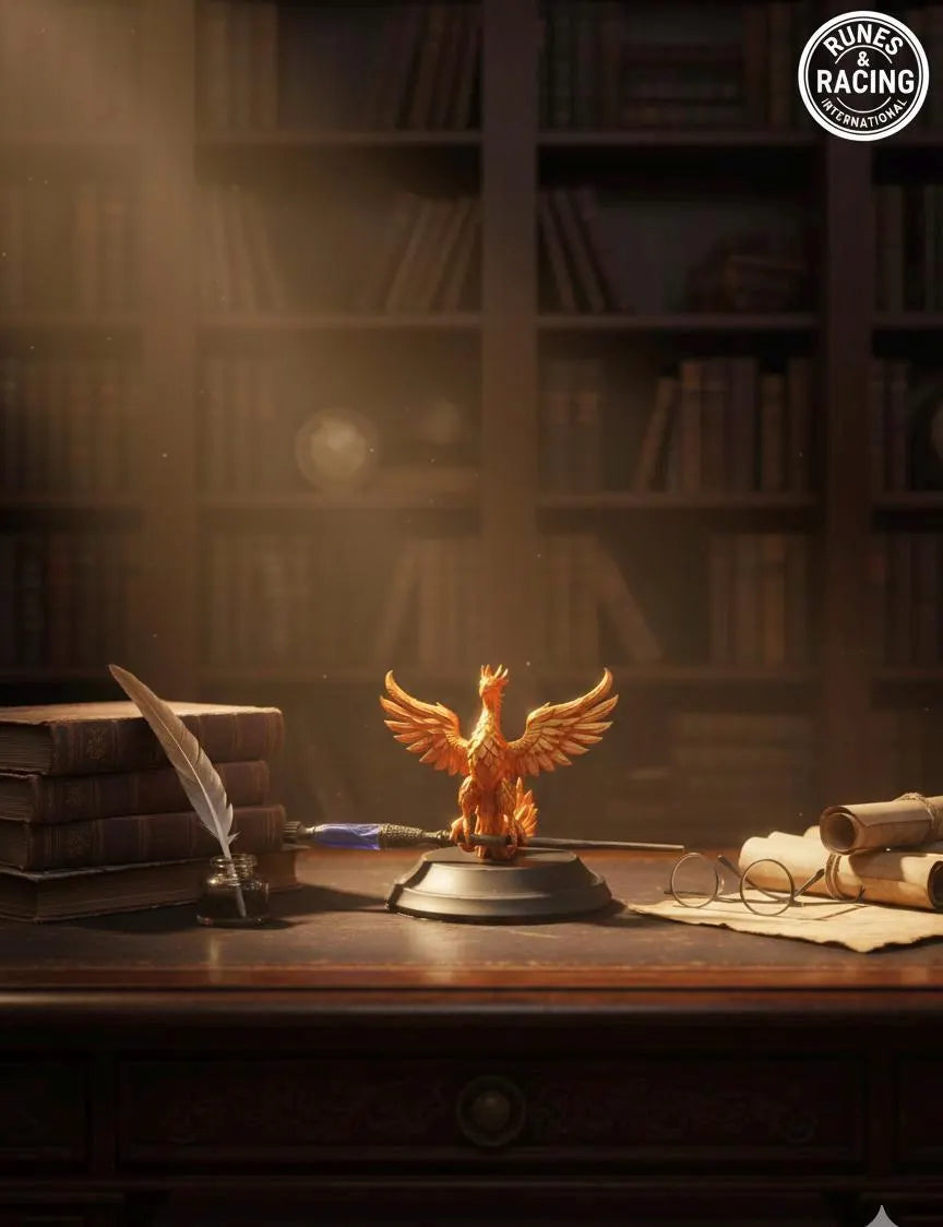 Phoenix Wand Display Stand - Harry Potter Inspired Wand Holder - 3D Printed Mythical Bird Decor