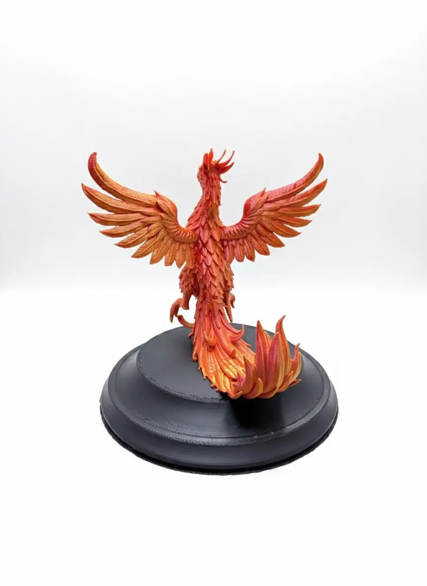 Phoenix Wand Display Stand - Harry Potter Inspired Wand Holder - 3D Printed Mythical Bird Decor