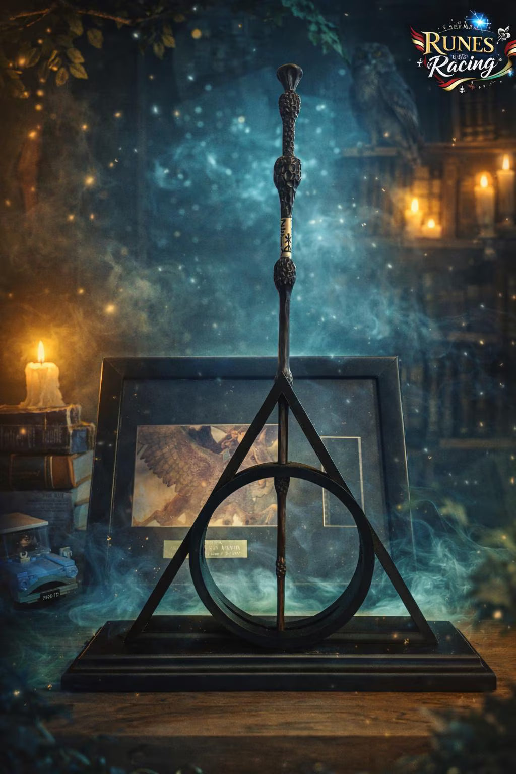 Deathly Hallows Inspired Wand Stand