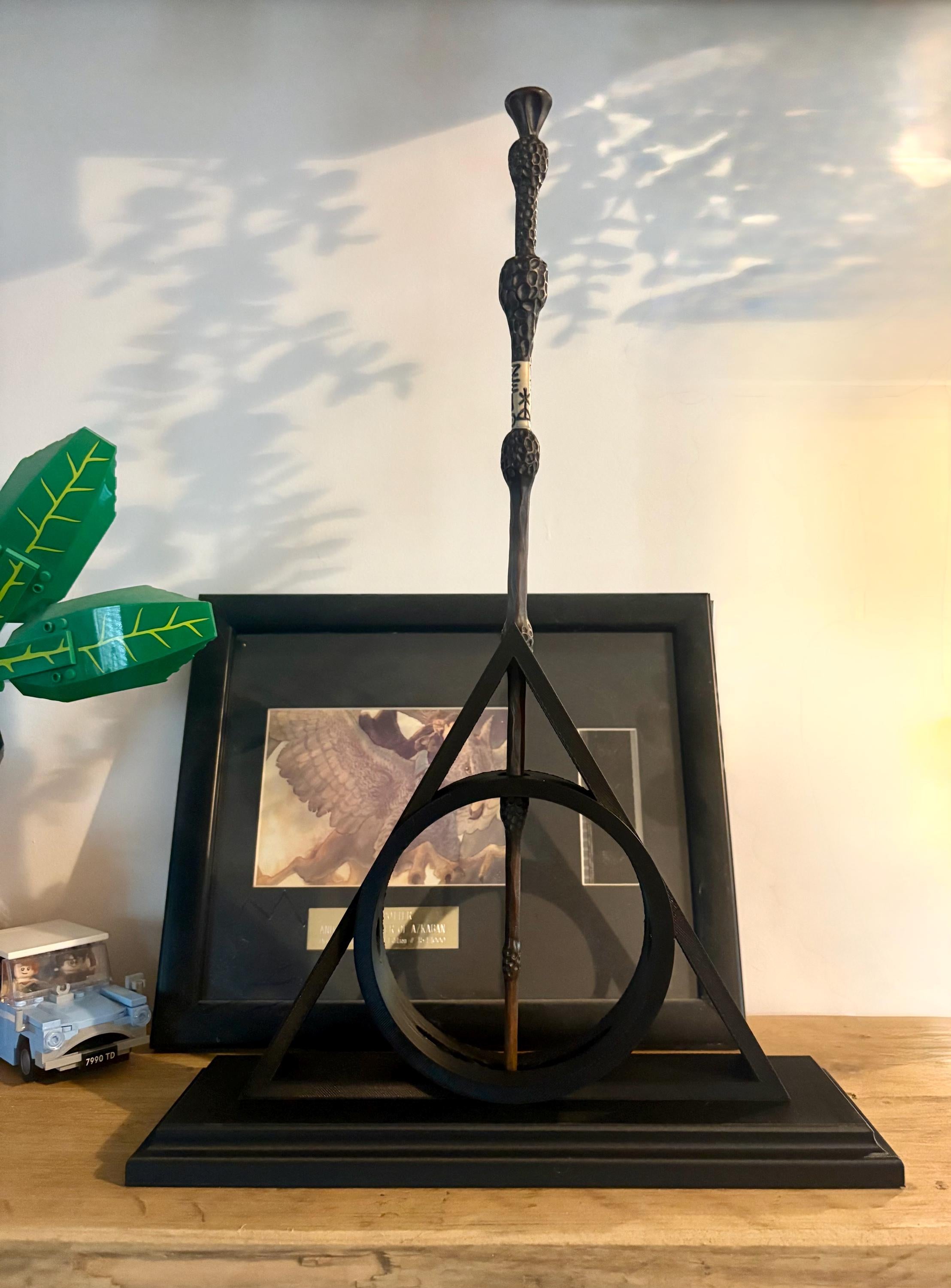 Deathly Hallows Inspired Wand Stand