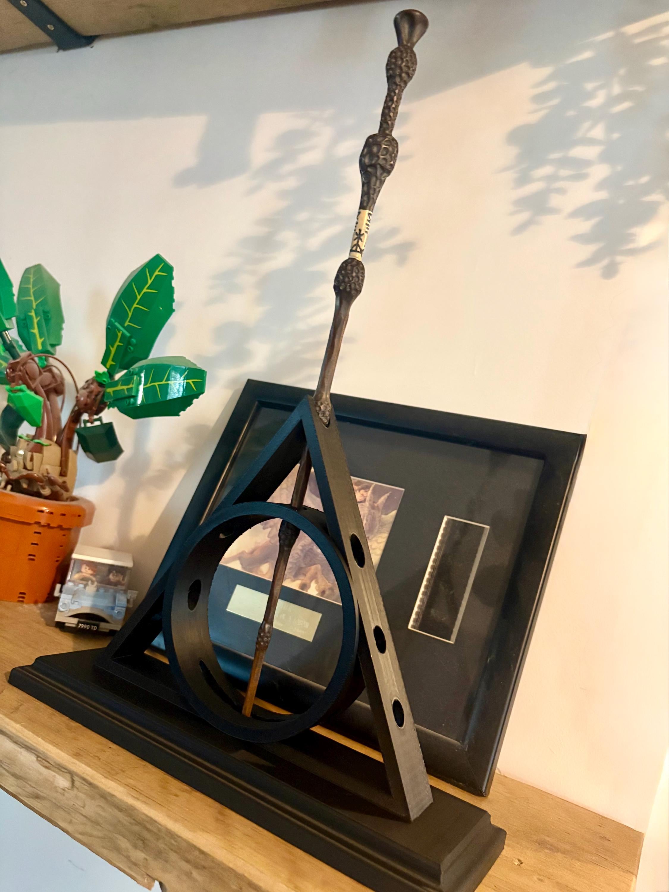 Deathly Hallows Inspired Wand Stand