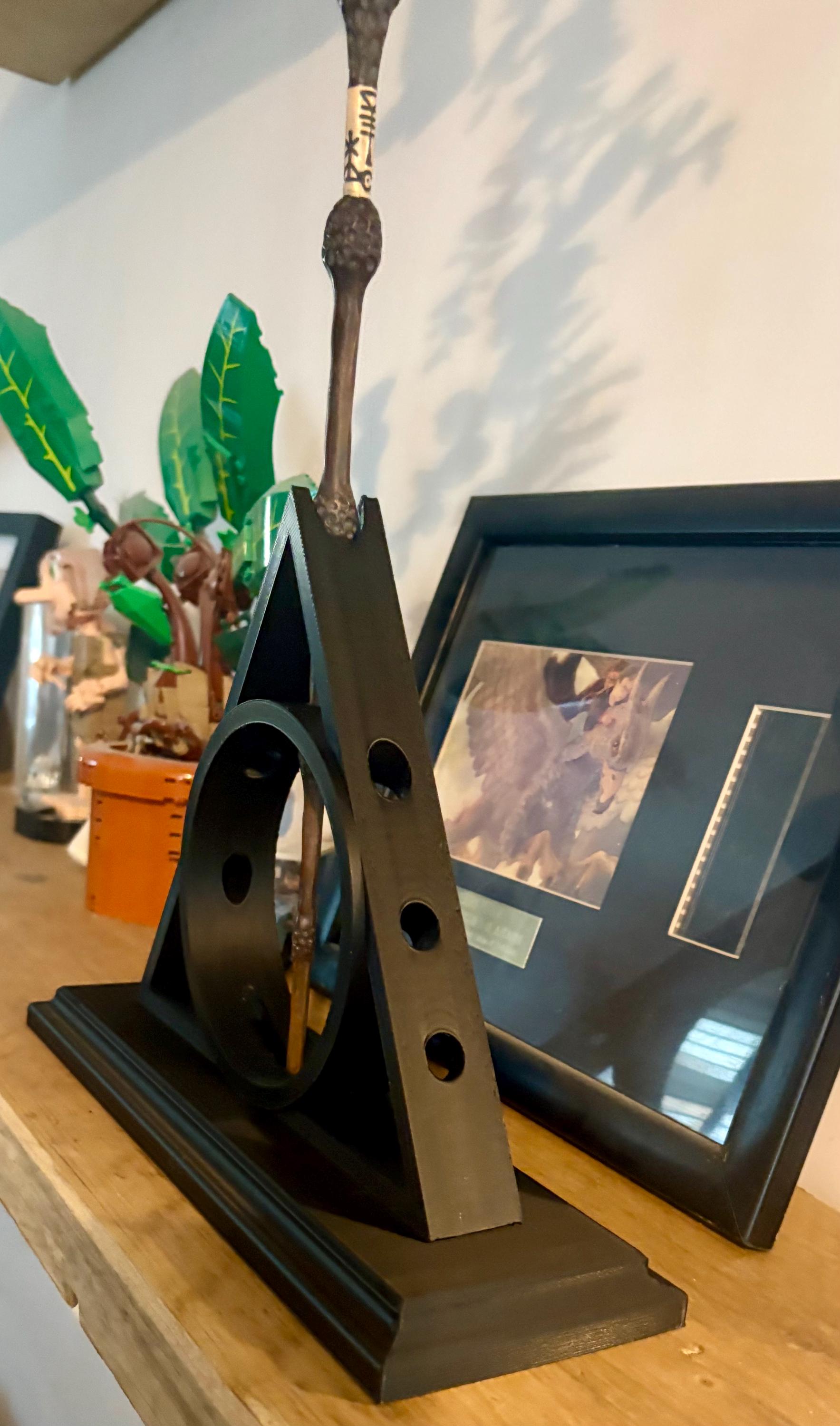 Deathly Hallows Inspired Wand Stand